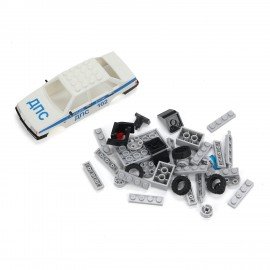 Конструктор пластиковый АВТОМОБИЛИ, 28 - 42 детали, ГОРОД МАСТЕРОВ