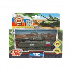 Машина металлическая коллекционная ВОЕННАЯ ТЕХНИКА ассорти, длина 12-15 см, инерционная, ТЕХНОПАРК
