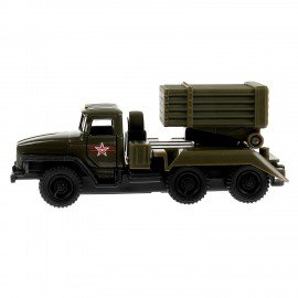 Машина металлическая коллекционная ВОЕННАЯ ТЕХНИКА ассорти, длина 12-15 см, инерционная, ТЕХНОПАРК