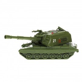 Машина металлическая коллекционная ВОЕННАЯ ТЕХНИКА ассорти, длина 12-15 см, инерционная, ТЕХНОПАРК