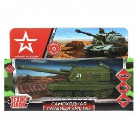 Машина металлическая коллекционная ВОЕННАЯ ТЕХНИКА ассорти, длина 12-15 см, инерционная, ТЕХНОПАРК