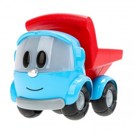 Машина металлическая, ГРУЗОВИЧОК ЛЁВА, длина 11 см инерц, свет-звук, ТЕХНОПАРК, LEVA-11SL-BU-SG