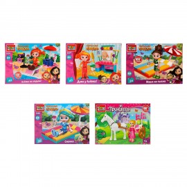 Конструктор пластиковый СКАЗОЧНЫЙ ПАТРУЛЬ, 24 - 43 детали, ассорти, ГОРОД МАСТЕРОВ