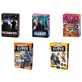 Игра настольная ДЕТСКАЯ МАФИЯ, АССОРТИ, Русский стиль