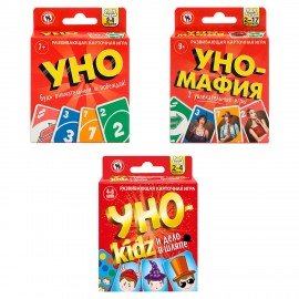 Игра настольная УНО "И ДЕЛО В ШЛЯПЕ", АССОРТИ, Русский стиль
