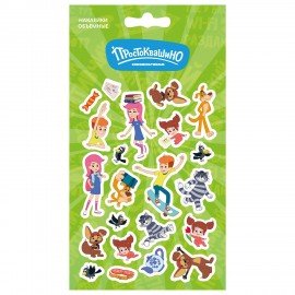 Наклейки объемные 11х20 см, СОЮЗМУЛЬТФИЛЬМ, АССОРТИ