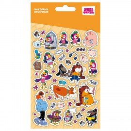 Наклейки объемные 11х20 см, СОЮЗМУЛЬТФИЛЬМ, АССОРТИ