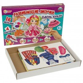 Игра развивающая с липучками, АССОРТИ, УМНЫЕ ИГРЫ