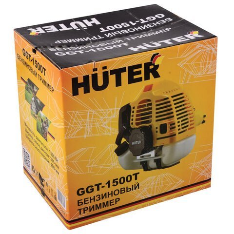 Триммер бензиновый HUTER GGT-1500T, 1500 Вт, 9500 об/мин, объем двигателя 39,2 см3, 70/2/9