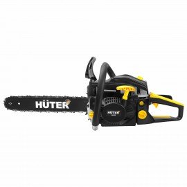 Бензопила HUTER BS-52, 2800 Вт, 3800 об/мин, длина шины 50 см, объем двигателя 52 см3, 3,8 л.с., 70/6/3