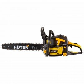 Бензопила HUTER BS-45, 2300 Вт, 3800 об/мин, длина шины 45 см, объем двигателя 45 см3, 3,1 л.с., 70/6/2