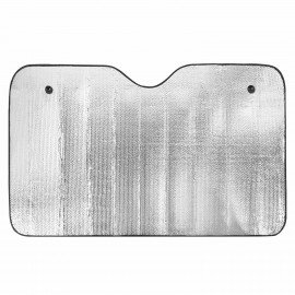 Шторка солнцезащитная 130х60 см для лобового стекла автомобиля, на присосках, DASWERK, 671251