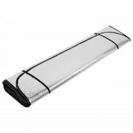 Шторка солнцезащитная 140х70 см для лобового стекла автомобиля, на присосках, DASWERK, 671252