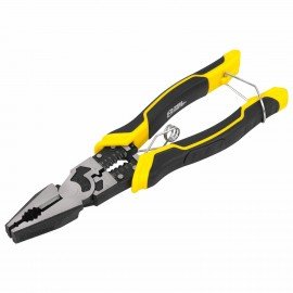 Плоскогубцы многофункциональные 14 в 1, 217мм, CR-V - хромванадиевая сталь, ГРАНДМАСТЕР, PL-217, 671255