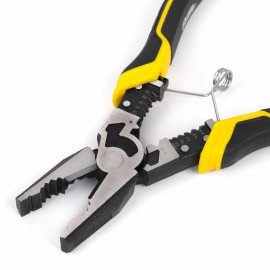 Плоскогубцы многофункциональные 14 в 1, 217мм, CR-V - хромванадиевая сталь, ГРАНДМАСТЕР, PL-217, 671255