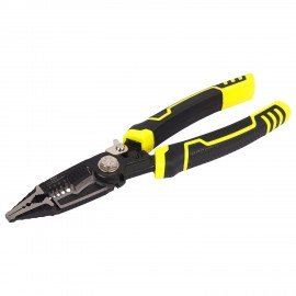 Плоскогубцы многофункциональные 14 в 1, 220мм, CR-V - хромванадиевая сталь, ГРАНДМАСТЕР, PL-220, 671257