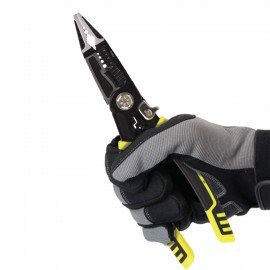 Плоскогубцы многофункциональные 14 в 1, 220мм, CR-V - хромванадиевая сталь, ГРАНДМАСТЕР, PL-220, 671257