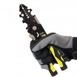 Плоскогубцы многофункциональные 26 в 1, 215мм, марганцевая сталь 65Mn, ГРАНДМАСТЕР, PL-215, 671259