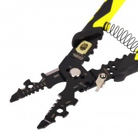 Плоскогубцы многофункциональные 26 в 1, 215мм, марганцевая сталь 65Mn, ГРАНДМАСТЕР, PL-215, 671259