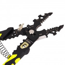 Плоскогубцы многофункциональные 26 в 1, 215мм, марганцевая сталь 65Mn, ГРАНДМАСТЕР, PL-215, 671259