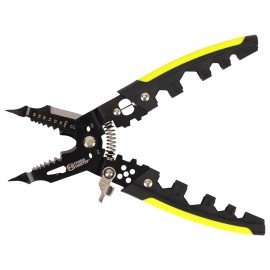 Плоскогубцы многофункциональные 33 в 1, 190мм, марганцевая сталь 65Mn, ГРАНДМАСТЕР, PL-190, 671260