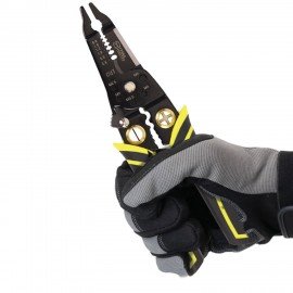 Плоскогубцы многофункциональные 22 в 1, 205 мм, марганцевая сталь 65Mn, ГРАНДМАСТЕР, PL-205, 671261