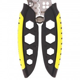 Плоскогубцы многофункциональные 25 в 1, 185 мм, нержавеющая сталь AISI420, ГРАНДМАСТЕР, PL-185, 671262