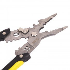 Плоскогубцы многофункциональные 17 в 1, 210 мм, нержавеющая сталь AISI420, ГРАНДМАСТЕР, PL-210, 671263