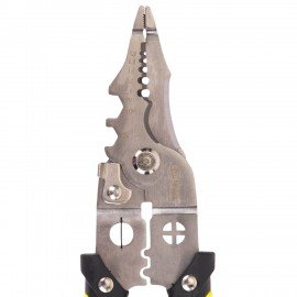 Плоскогубцы многофункциональные 17 в 1, 210 мм, нержавеющая сталь AISI420, ГРАНДМАСТЕР, PL-210, 671263