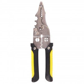 Плоскогубцы многофункциональные 17 в 1, 210 мм, нержавеющая сталь AISI420, ГРАНДМАСТЕР, PL-210, 671263