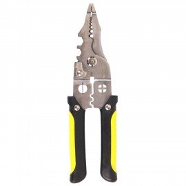 Плоскогубцы многофункциональные 17 в 1, 210 мм, нержавеющая сталь AISI420, ГРАНДМАСТЕР, PL-210, 671263