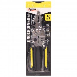 Плоскогубцы многофункциональные 17 в 1, 210 мм, нержавеющая сталь AISI420, ГРАНДМАСТЕР, PL-210, 671263