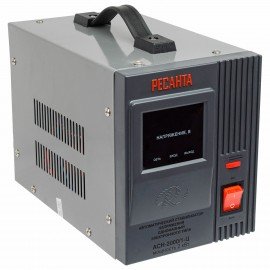 Стабилизатор РЕСАНТА АСН-2000/1-Ц, 2000 Вт, 140-260 В, наполный, 63/6/4