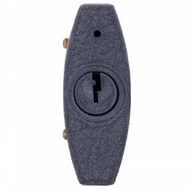 Замок навесной чугунный "Стандарт", ширина 50 мм, английский, 3 ключа, ГРАНДМАСТЕР, 671292