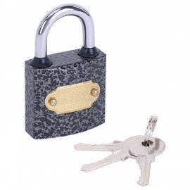 Замок навесной чугунный "Влагонепроницаемый", ширина 32 мм, полимерное покрытие, английский, 3 ключа, RABBITEX, 671295