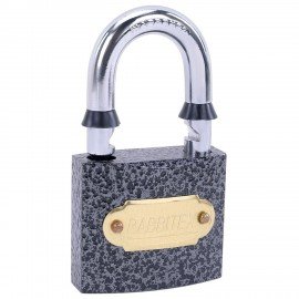 Замок навесной чугунный "Влагонепроницаемый", ширина 38 мм, полимерное покрытие, английский, 3 ключа, RABBITEX, 671296