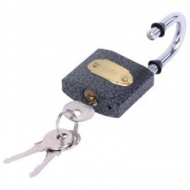 Замок навесной чугунный "Влагонепроницаемый", ширина 38 мм, полимерное покрытие, английский, 3 ключа, RABBITEX, 671296