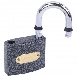 Замок навесной чугунный "Влагонепроницаемый", ширина 63 мм, полимерное покрытие, английский, 3 ключа, RABBITEX, 671298