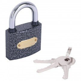 Замок навесной чугунный "Влагонепроницаемый", ширина 63 мм, полимерное покрытие, английский, 3 ключа, RABBITEX, 671298