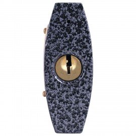 Замок навесной чугунный "Влагонепроницаемый", ширина 63 мм, полимерное покрытие, английский, 3 ключа, RABBITEX, 671298