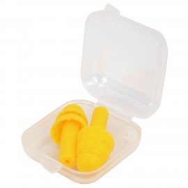 Беруши многоразовые силиконовые без шнурка, 1 пара в контейнере, SNR 37 дБ, RABBITEX, 671315