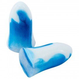 Беруши одноразовые полиуретановые двухцветные без шнурка, КОМПЛЕКТ 5 пар в контейнере, SNR 43 дБ, RABBITEX, 671318