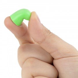 Беруши одноразовые пенополиуретановые без шнурка, КОМПЛЕКТ 5 пар в контейнере, SNR 43 дБ, RABBITEX, 671319