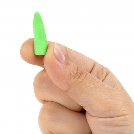 Беруши одноразовые пенополиуретановые без шнурка, КОМПЛЕКТ 5 пар в контейнере, SNR 43 дБ, RABBITEX, 671319