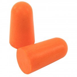 Беруши одноразовые пенополиуретановые без шнурка, КОМПЛЕКТ 500 пар в пакете, SNR 43 дБ, RABBITEX, 671321