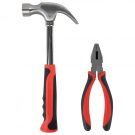 Набор инструментов столярно-слесарный, 14 предметов, пластиковый бокс, ГРАНДМАСТЕР, 671324