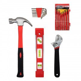 Набор инструментов универсальный, 51 предмет, пластиковый кейс, ГРАНДМАСТЕР, 671333