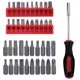 Набор инструментов универсальный, 51 предмет, пластиковый кейс, ГРАНДМАСТЕР, 671333