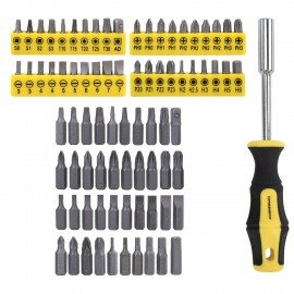 Набор инструментов для автомобиля, 122 предмета, пластиковый кейс, ГРАНДМАСТЕР, 671335