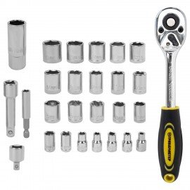 Набор инструментов универсальный, 168 предметов, пластиковый кейс, ГРАНДМАСТЕР, 671336